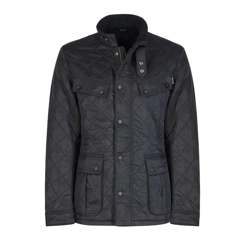 BARBOUR INTERNATIONAL Men's Ariel Polarquilt Jacket Small S Black  Brand: Barbou